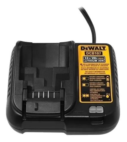 Cargador de bateria DeWalt 12/20v Dcb107 220v
