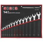Juego Llaves Punta-Corona 10-32mm (5141C) Force