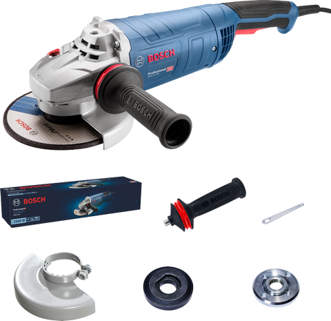 GWS 25-180 LVI Esmeril Angular 7" 2500W Marca Bosch
