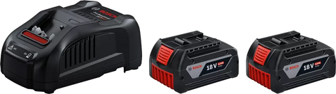 Kit 2 Batería 18V 4AH + Cargador GAL 1880 CV Marca Bosch