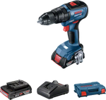 Taladro Perc/Atornil 18V GSB 18V-50 + 2 Bat 2AH + CARG 2AH Marca Bosch