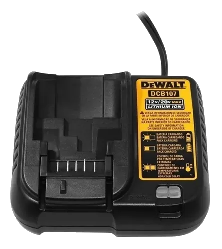 Cargador de bateria DeWalt 12/20v Dcb107 220v